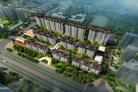 城东金色河滨2室2厅1卫117m2毛坯房